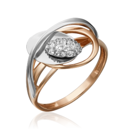 01-5278-00-401-1111-24 Zelta gredzens ar fianītiem