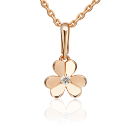 Zelta krusts ar fianītu