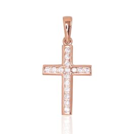 Zelta krusts ar fianītiem